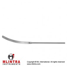 Heifetz Brain Spatulas Round Handle Stainless Steel, 20 cm - 8" Blade Size 8 mm